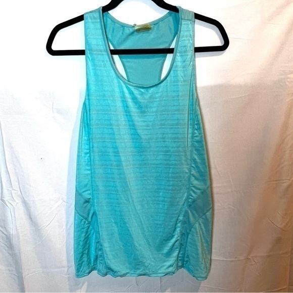 Athleta Tops - Athleta Tank Top Blue Stripe 1X